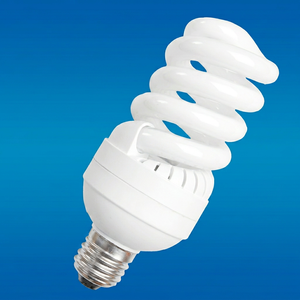 Lampe à économie d'énergie CFL à spirale complète E27 2700K Blanc chaud doux 8000 heures 80lm/W CRI 80 AC 220V Base en plastique - Product Image 1