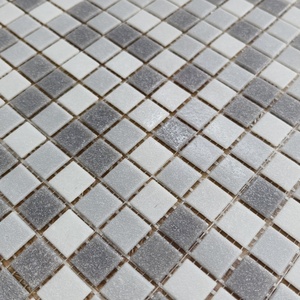Nhà máy 20x20x4mm hồ bơi Gạch Mosaic nóng chảy khảm thủy tinh cho hồ bơi dự án - Product Image 5
