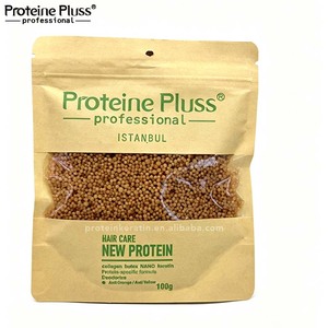 Granules de protéines de kératine pour la réparation des cheveux : Traitement intense à la kératine pour les cheveux abîmés - Répare les pointes fourchues, renforce les mèches - Product Image 2