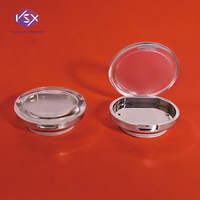 Yueshunxing Boîte à poudre de maquillage, fard à joues, conteneur pour fard à paupières, support de téléphone, airbag, palette de fard à paupières vide multifonctionnelle