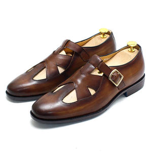 Nuevos Zapatos Formales de Cuero de Lujo para Hombre, con Punta Cuadrada, Estilo Oxford, Brillantes, para Negocios, con Aumento de Altura - Product Image 5