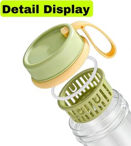 Eco Friendly Iced <b>Kettle</b> Cold Brew Coffee Maker 620ml Tritan Teapot with Removable Filter Dishwasher Safe & Outdoor Use - Product Image 2