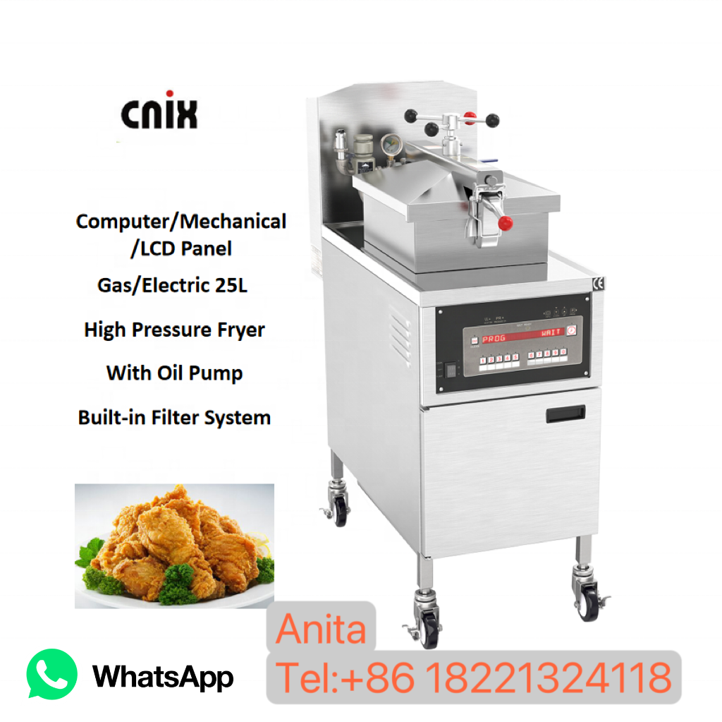 業務用フライヤー、ステンレススチール製ガスフライヤー、キッチン多機能カウンタートップフライヤー、フライドポテト、チキンウィングに最適 16L  電気カウンタートップ圧力フライヤー 304 ステンレス 業務用電気カウンタートップ圧力フライヤー チキン 魚 圧力フライヤー ...