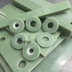 Feuille d'isolation haute tension G10 en fibre de verre époxy FR4 personnalisée avec technologie de pultrusion de service de pliage - Product Image 3