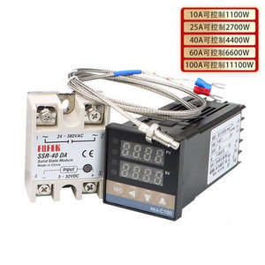 Bộ Điều Nhiệt Rex-c100 + Cặp Nhiệt Điện + Dòng Cảm Biến Nhiệt Độ/Trạng Thái Rắn 40DA Bộ Điều Khiển Nhiệt Độ Thông Minh - Product Image 5