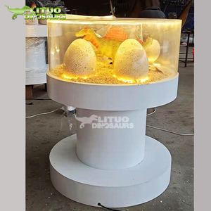 Nids d'oeufs <span class=keywords><strong>de</strong></span> dinosaures animatroniques d'intérieur pour les <span class=keywords><strong>expositions</strong></span> <span class=keywords><strong>de</strong></span> musée <span class=keywords><strong>et</strong></span> la scène d'éclosion <span class=keywords><strong>de</strong></span> la maternelle pour les parcs d'aventure - Product Image 4