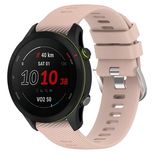 Bracelet en Silicone pour <span class=keywords><strong>Garmin</strong></span> venus <span class=keywords><strong>2</strong></span> Plus F255S, 18mm, 20mm, 22mm, en acier inoxydable, à Grain croisé 255 - Product Image 6