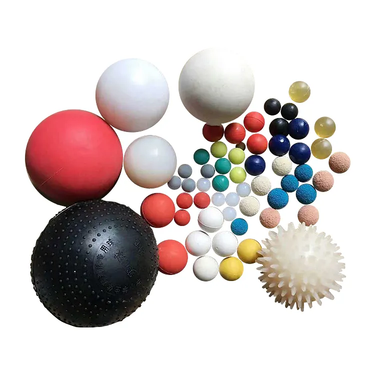 फैक्टरी अनुकूलित कंपन स्क्रीन रबर सिलिकॉन बाउंस बॉल, ठोस हार्ड पॉलीयूरेथेन बॉल शेकर स्क्रीन रबर बॉल