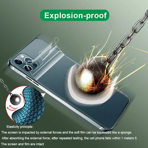 Nueva película trasera HD transparente cubierta trasera del teléfono pegatina de piel película trasera mate <span class=keywords><strong>para</strong></span> máquina de corte de películas de hidrogel - Product Image 3