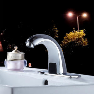 Robinet à capteur entièrement automatique tout en cuivre, populaire, eau froide/chaude, infrarouge, unité de lavage des mains à domicile, nouveaux robinets de cuisine - Product Image 5