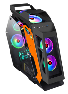 Vỏ máy tính để bàn chơi game phổ biến nhất, vỏ máy tính RGB nhỏ gọn, vỏ máy tính M-ATX/MINI-ITX dành cho chơi game - Product Image 2
