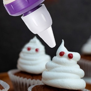 Stylo d'écriture crème 8 buses presse à biscuits cuisson en plastique gâteau au chocolat outil de décoration pistolet sparay <span class=keywords><strong>bricolage</strong></span> glaçage tuyauterie <span class=keywords><strong>seringue</strong></span> - Product Image 4