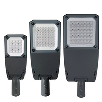 Lampadaire LED SMD extérieur étanche IP65 50W-400W à haut lumen avec coque en alliage d'aluminium et alimentation CA pour autoroute