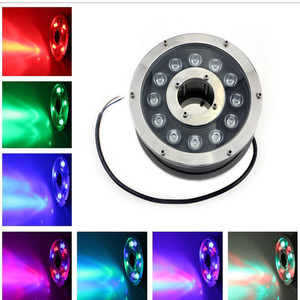 Ip68 RGB thép không gỉ màu thay đổi có thể điều chỉnh dưới nước LED Đèn đài phun nước - Product Image 2