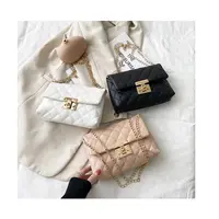 Buy Wholesale China 2021 Lady Leather Shoulder Bags Inner Zipper Pocket Women  Handbag With Ribbons For Lv & For Lv Shoulder Bags at USD 44.44