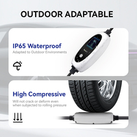 Chargeur EV portable AC BOULT BP01 7KW 3.5KW 16A, indice de protection IP65, garantie de 24 mois, état neuf, station de recharge pour voiture