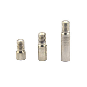 Metal Extension <b>Cap</b> 39mm Chrome Plated Copper For Tire Valve <b>Stem</b> Repair - Product Image 2