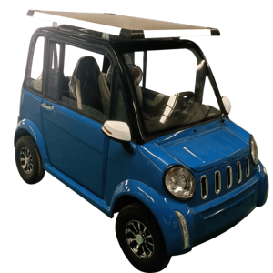 Vente en gros d'usine, mini-voiture électrique à 4 roues, 2 portes, 4 places, avec moteur haute puissance, charge rapide, panneau solaire - Product Image 5