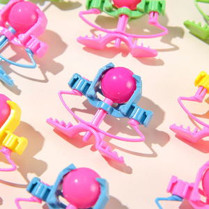 Lanceur de balles créatif, jouet en plastique aux couleurs bonbons pour enfants, jeu interactif amusant pour soulager le stress - Product Image 3