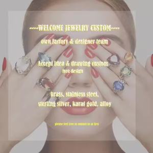 Fabricante de Joyería, Anillos Personalizados para Mujeres, Hombres, Parejas, Gays, Lesbianas, Joyería de Compromiso y Boda, Accesorios de Joyería Personalizados - Product Image 4