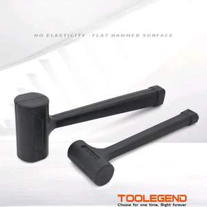 Palu karet anti guncangan, perkakas Stainless Steel multifungsi + palu karet anti guncangan kualitas tinggi - Product Image 2