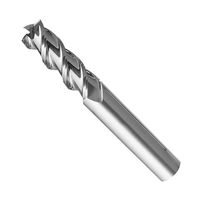 Fraise en acier au tungstène HRC55 de haute précision, fraise à queue en carbure de tungstène, outils de machine CNC, fraise de défonceuse de qualité industrielle