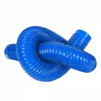 Tuyau flexible en PVC ondulé pour ventilation industrielle, évacuation des eaux usées, aspiration des poussières, longueur personnalisable, découpe sur mesure