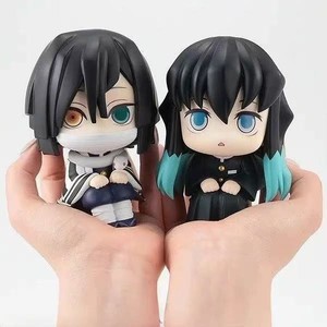 Figuras de Demons Slayers Tokitou Muichirou Kanroji <span class=keywords><strong>Mitsuri</strong></span> Shinazugawa Sanemi, artículos de exhibición, modelos, decoración de pasteles, regalo para niños - Product Image 1