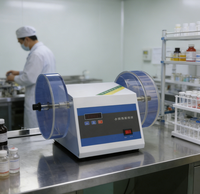 Laboratory Digital Tablet Friability Tester Apparatus 2 Cylinders Circles Adjustable 1 Year IP65 Protection 1rpm Accuracy