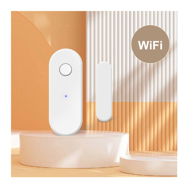 Mini Size OEM ODM Smart Home Automation Tuya Wifi App Notification Home Security System Door Sensor Tuya Door Sensor