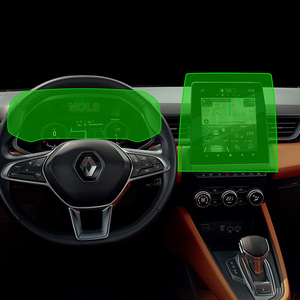 Protector de Pantalla de Vidrio Templado para la Pantalla de Navegación del Panel Central del <span class=keywords><strong>Renault</strong></span> <span class=keywords><strong>Captur</strong></span>, con Adsorción Automática - Product Image 2