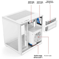 Boîtier PC Gaming ATX/MATX/ITX Mid-Tower avec panneau avant en verre trempé, ventilateurs ARGB – Meilleures ventes