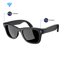 Occhiali Intelligenti Plextone AI per Creatori di Contenuti, Visione HD 1080P, Impermeabili, Traduzione in Tempo Reale, Microfono, Anti-vibrazione, AR