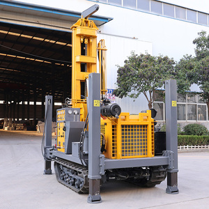 מכונת קידוח בארות מים 200 מטר DTH על גלגלים, בעלת מומנט גבוה, סיבוב הידראולי, חדירה מהירה, מתאימה למגוון קרקע, אסדת קידוח בארות מים. - Product Image 2