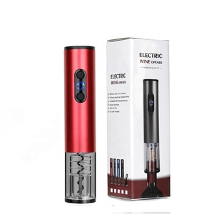 Articles cadeaux les plus vendus du nouvel an <span class=keywords><strong>2023</strong></span> ouvre-bouteille de vin électrique Rechargeable par USB accessoires de Bar ensemble cadeau avec Logo gravé - Product Image 1