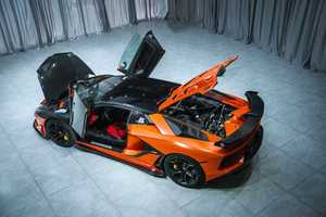 Kit carrosserie large en fibre de carbone sèche de haute qualité, nouveau pour <span class=keywords><strong>Lamborghini</strong></span> <span class=keywords><strong>Aventador</strong></span> LP700, amélioré et modifié SVJ - Product Image 6