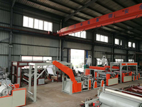 Machine de laminage à chaud électrique automatique SANLONG haute précision pour tissus tissés/non tissés et films BOPP – Garantie 1 an