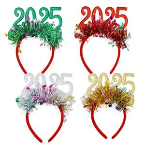 Serre-tête lumineux LED 2025 – Bandeau lumineux pour fête du Nouvel An, décoration de Noël et cadeau - Product Image 1