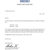 Reloj de Tiempo Digital USB SEIKO TP-50 y Máquina de Fecha con Impresión de Hora Desplazada y Respaldo de Memoria para el Seguimiento de Documentos Comerciales