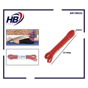 Banda de Resistencia Roja de TPE 2080*4.5*13mm 20 Lbs para Ejercicio - Product Image 3