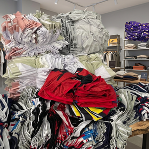 Boxers décontractés en coton pour hommes, marque originale, taille élastique, sous-vêtements amples, surplus de stock du Bangladesh, lot à 0,60 $ - 1 FOB 300 - Product Image 3