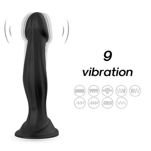 Vibrateur puissant à ventouse en silicone médical, forme réaliste de pénis, étanche IPX7, pour <span class=keywords><strong>orgasme</strong></span> <span class=keywords><strong>intense</strong></span> du point G chez la femme - Product Image 2