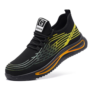 Защитная противоскользящая легкая дышащая Строительная Мужская обувь со стальным носком/безопасная обувь - Product Image 1