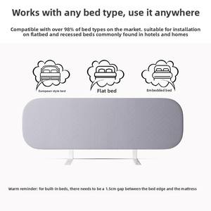 Barrière de lit bébé portable et pliable, réglable en hauteur, anti-chute, pour voyage, pour tout-petits, nourrissons et enfants - Product Image 3