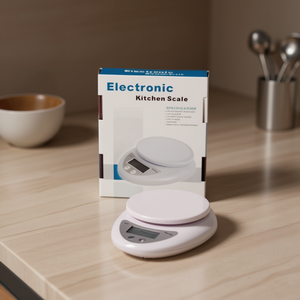 Báscula de Cocina Electrónica a Pilas, Digital, con Apagado Automático, para Cocinar y Hornear, Capacidad de 5 kg - Product Image 3