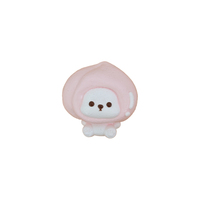 Jouets Squishy de Décompression de Haute Qualité, Qualité Alimentaire, Série Fruits, Ours en Peluche avec Coiffe