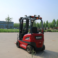 Montacargas de 2 Toneladas con Batería de Plomo-Ácido y Controlador Americano, Mini Elevador Hidráulico Eléctrico
