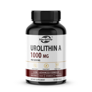 OEM/ODM ยูโรลิธิน เอ อาหารเสริมยอดนิยม 1000 มก. ซอฟต์เจล 4-in-1 บรรจุ 120 แคปซูล |   เสริมสร้างสมาธิ ภูมิคุ้มกัน และพลังงาน - Product Image 1