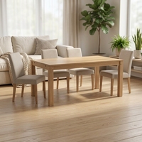 Canapé modulaire en forme de L de style scandinave, revêtement en tissu, sièges sectionnels avec structure en bois massif pour salon