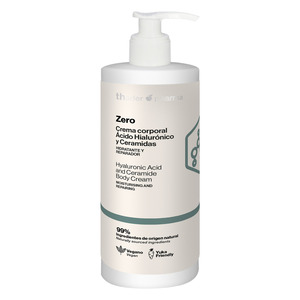 Crema Corporal Hidratante y Reparadora con Ácido Hialurónico y Ceramida, 99% Ingredientes Naturales, Vegana, Apta para Yuka - Product Image 1